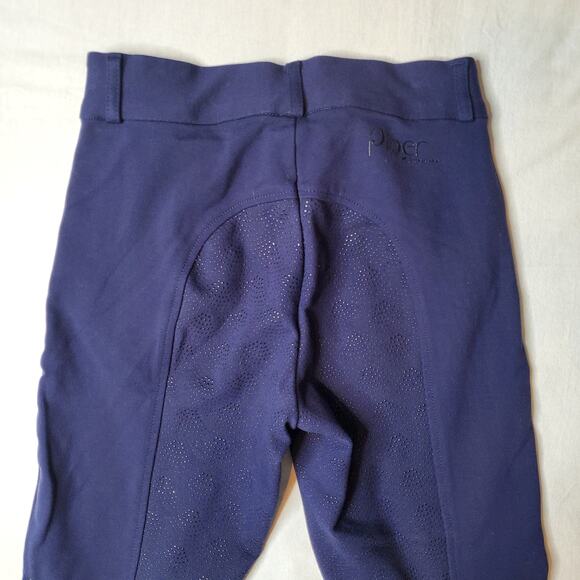 Smartpak Piper Womens Size 26R Cropped Riding Breeches Navy Blue - Picture 4 of 9